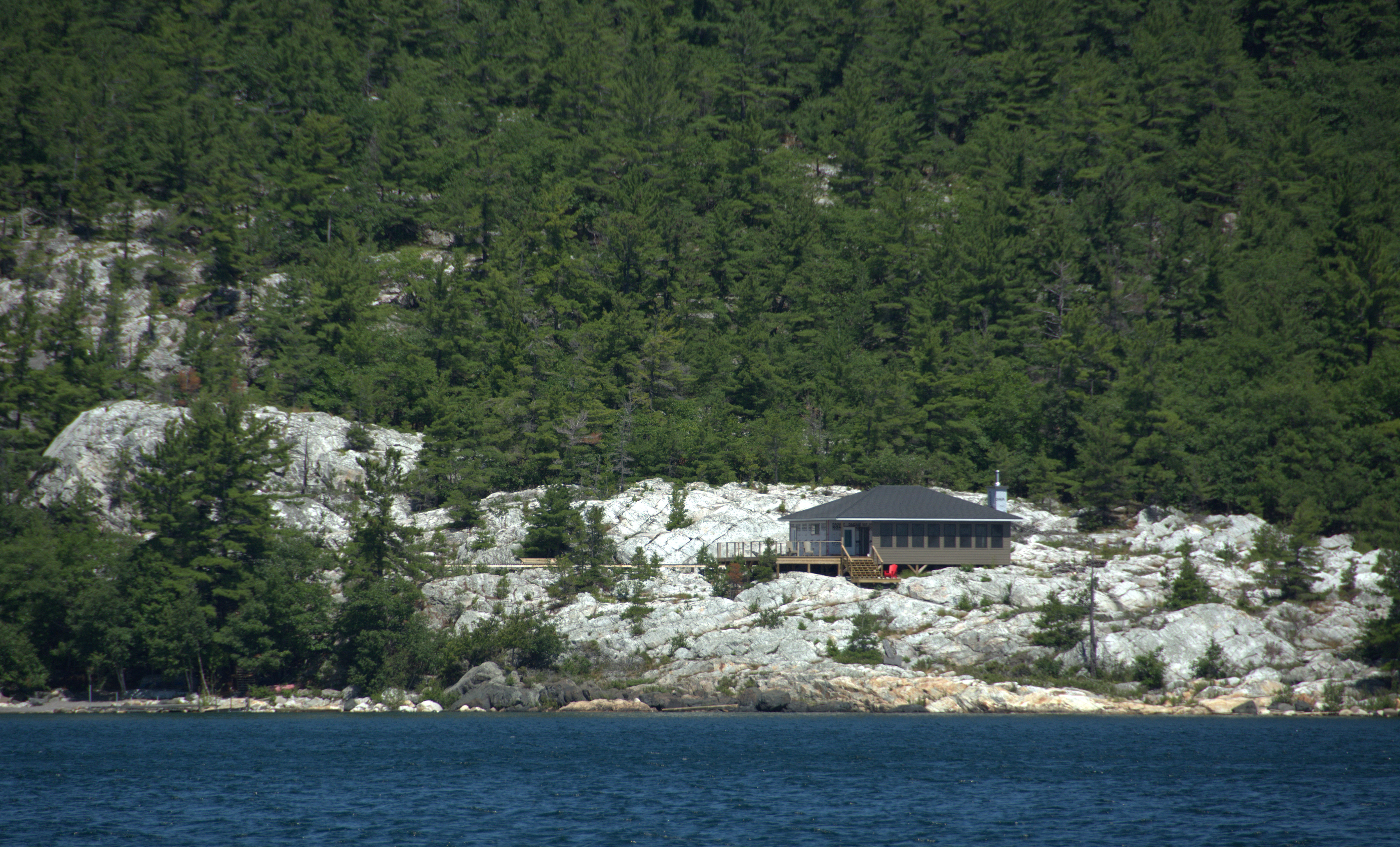 house on a rock