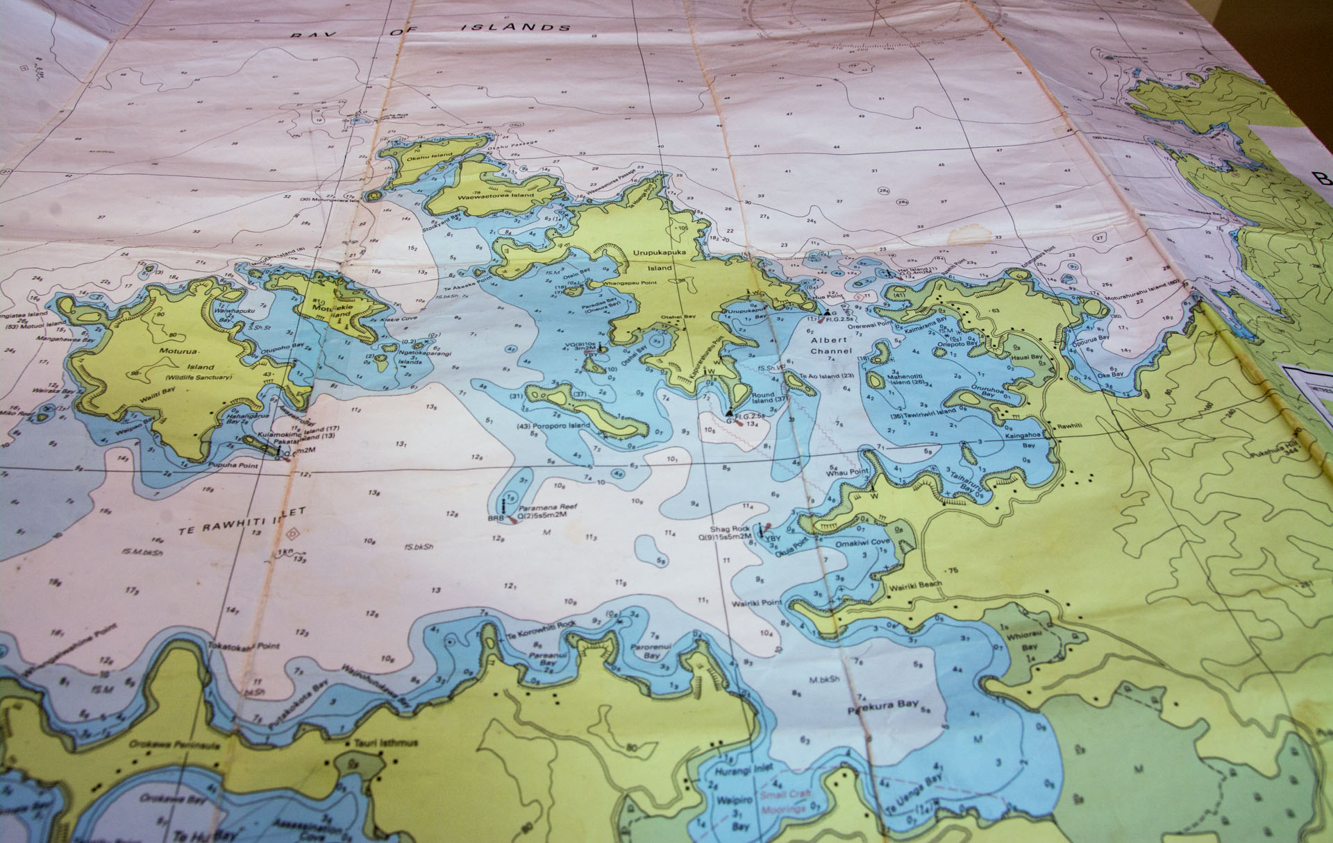 2016 04 12 Sail Day 14 Charts and Shells-108